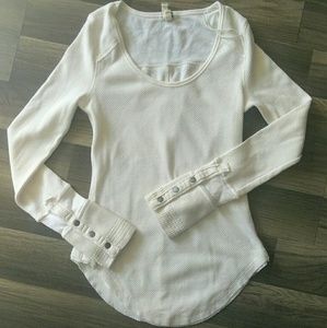 Free People thermal long sleeve